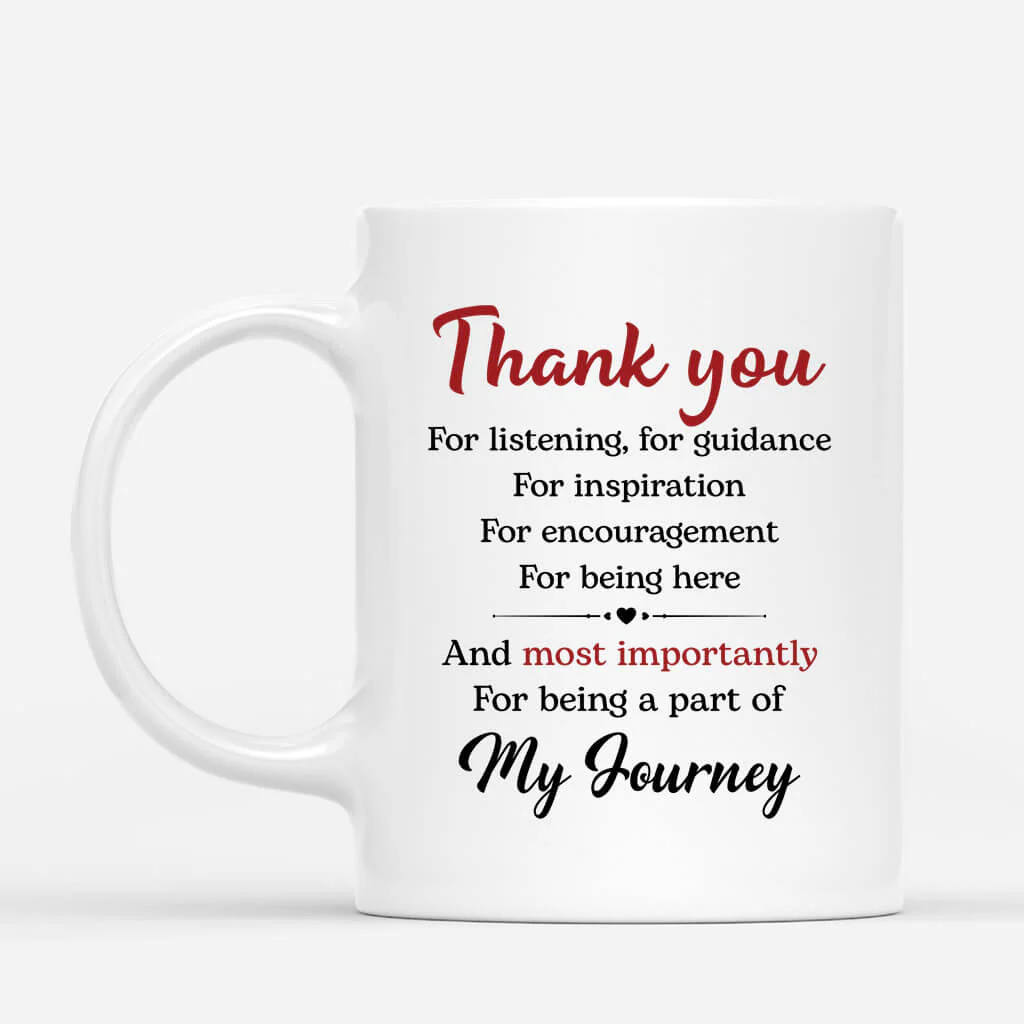 Personalized Couple Mug - Customized Thank You For Everything Mug, Best Valentine Gift For Couple - Image 2