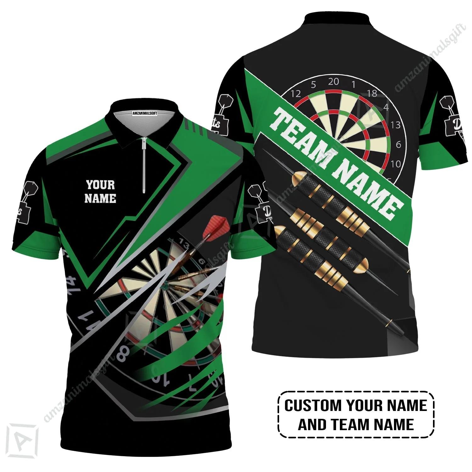 Personalized Darts Hoodie- Custom Name & Team Name Darts Hoodie - Image 3
