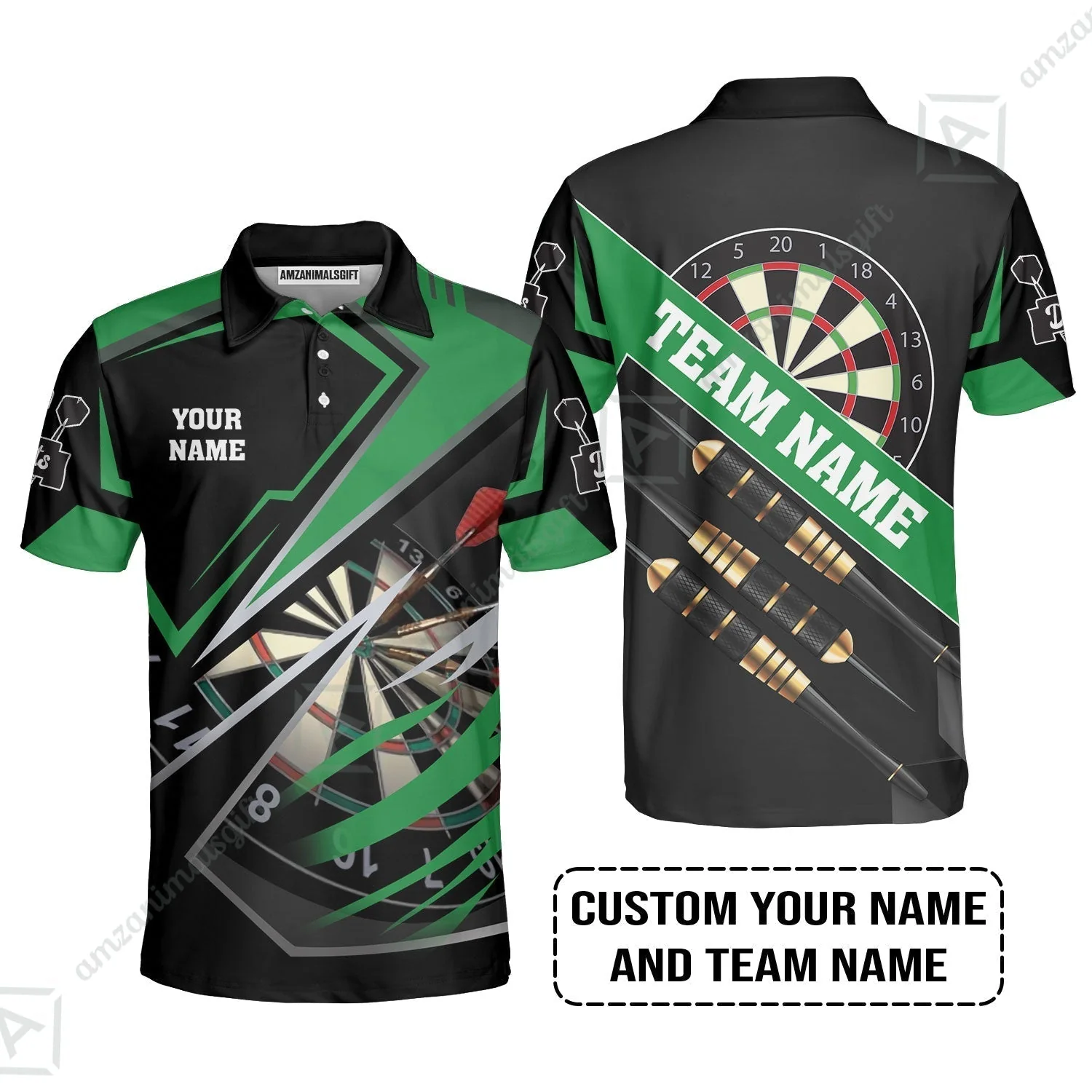 Personalized Darts Sweatshirt - Custom Name & Team Name Darts Sweatshirt - Image 6