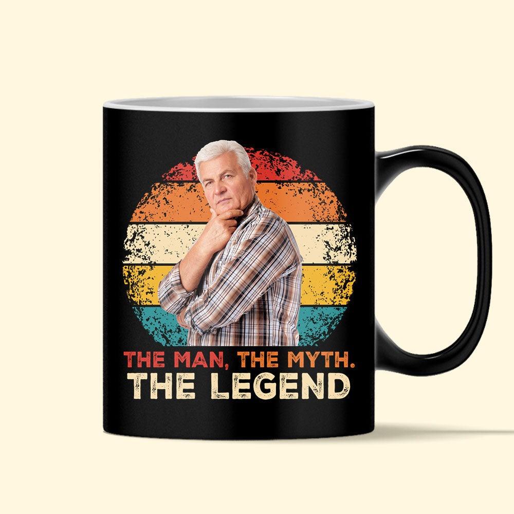 Personalized Gift For Father Mug - The Man. The Myth. The Legend Custom Mug Mug - Perfect Gift For Family, Father Day