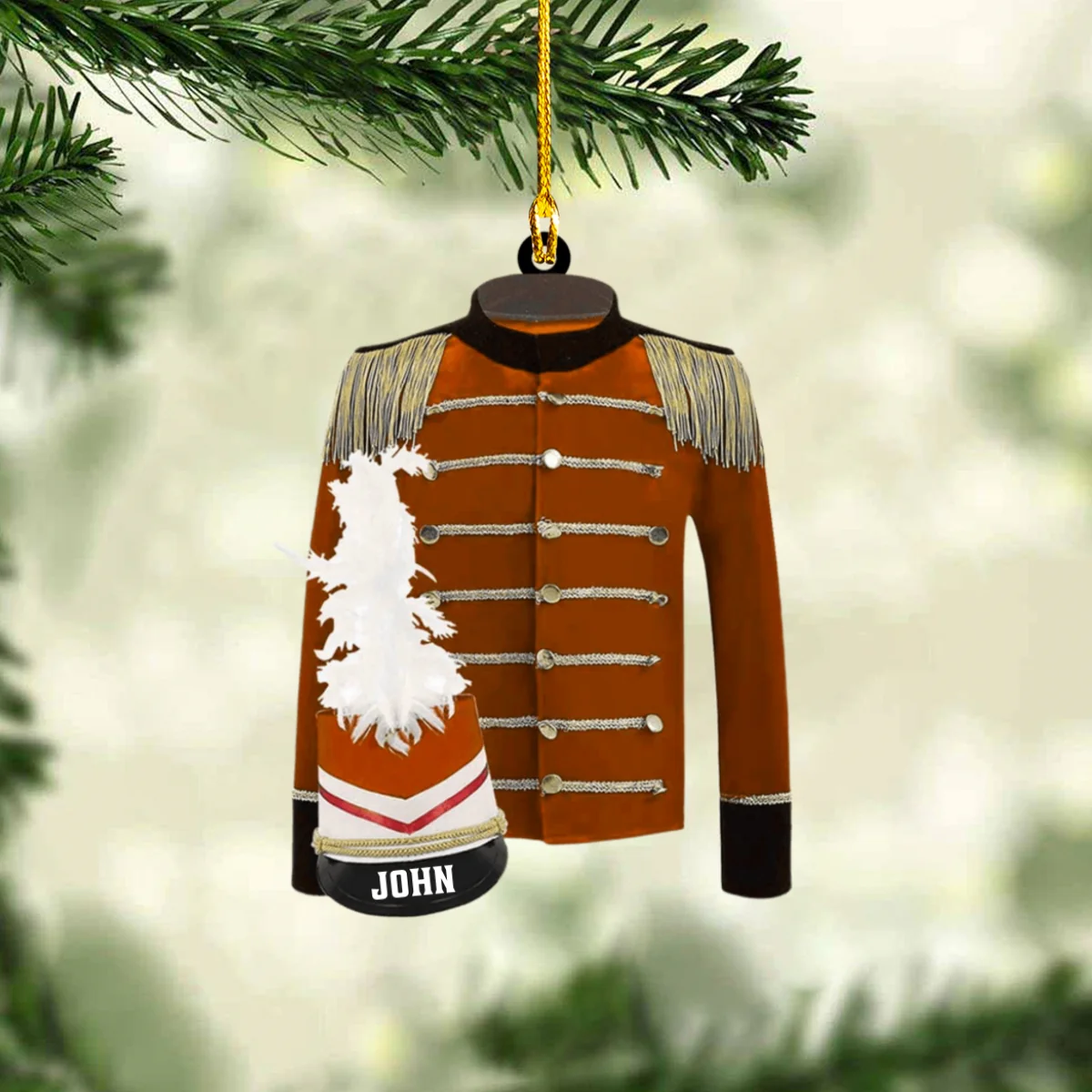 Personalized Marching Band Uniform Acrylic Ornament, Meaningful Ornament Gifts For Marching Band, Family, Friends - Image 3