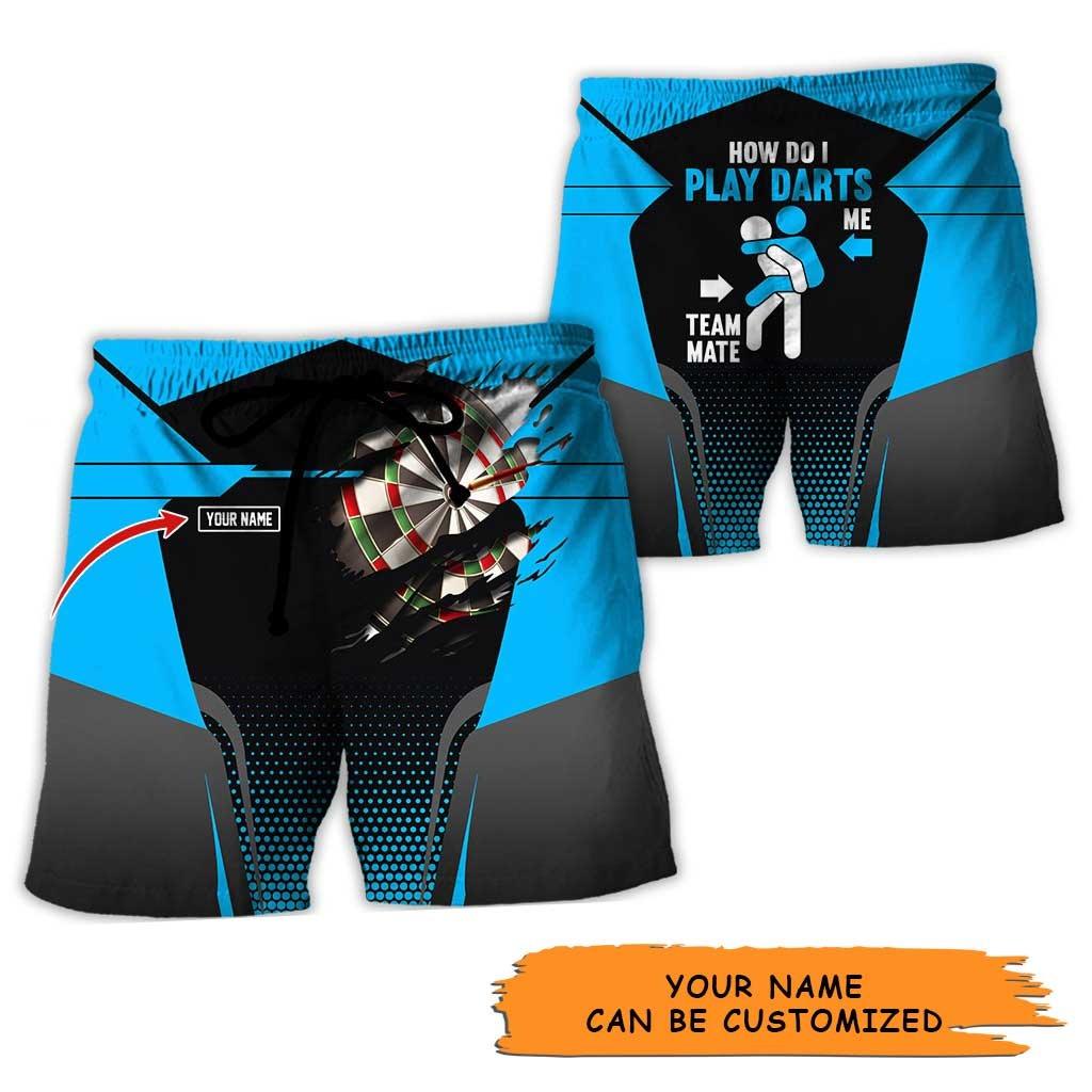 Personalized Name Darts Aloha Hawaiian Shirt - Darts Pattern, How Do I Play Darts Personalized Name Hawaiian Shirt For Men & Women, Darts Lover - Image 4