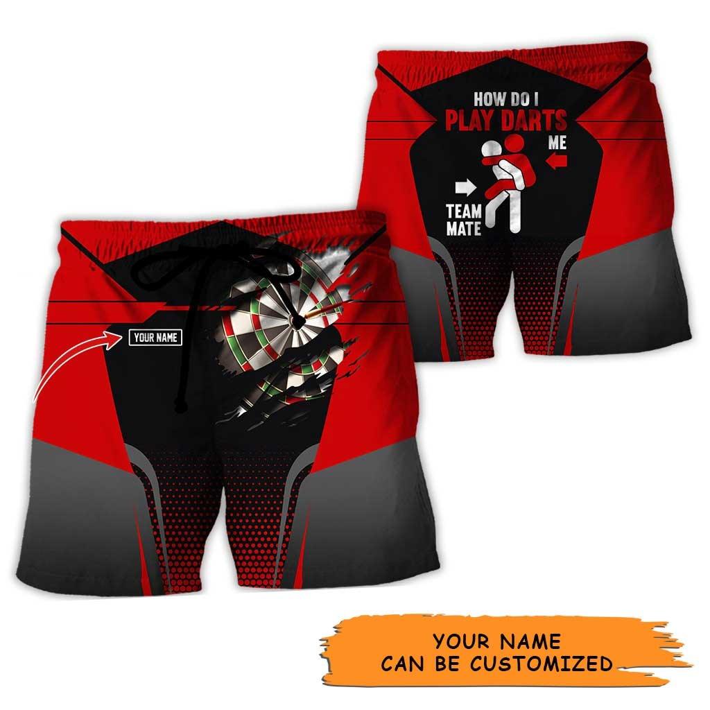 Personalized Name Darts Aloha Hawaiian Shirt - How Do I Play Darts Personalized Name Hawaiian Shirt For Men & Women, Darts Lover - Image 5