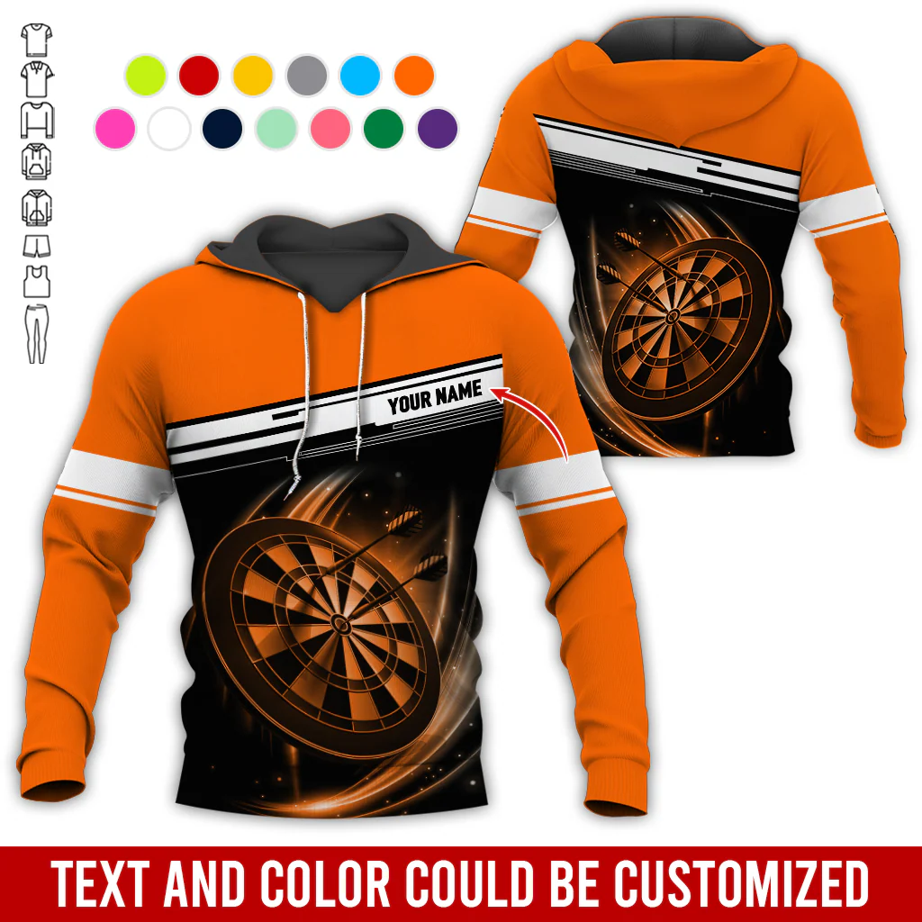 Personalized Name Darts Premium Hoodie, Let’s get ready to DART Hoodie, Perfect Gift For Darts Player, Darts Lovers, Friend, Family - Image 11
