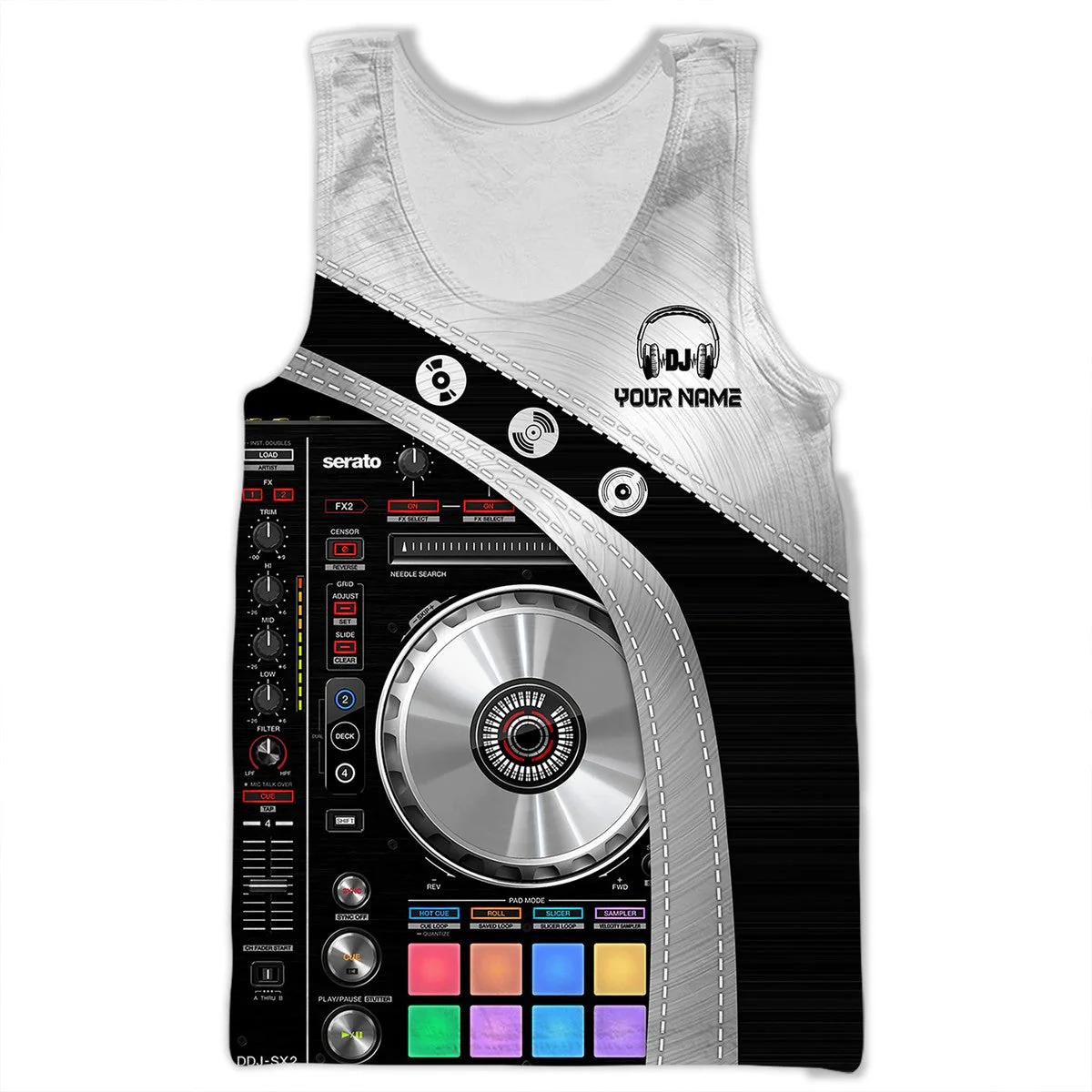 Personalized Name Disc Jockey Shirts - Custom Name DJ Shirts, DJ Clothing, Perfect Deejay Shirts for Men & Women - Image 9