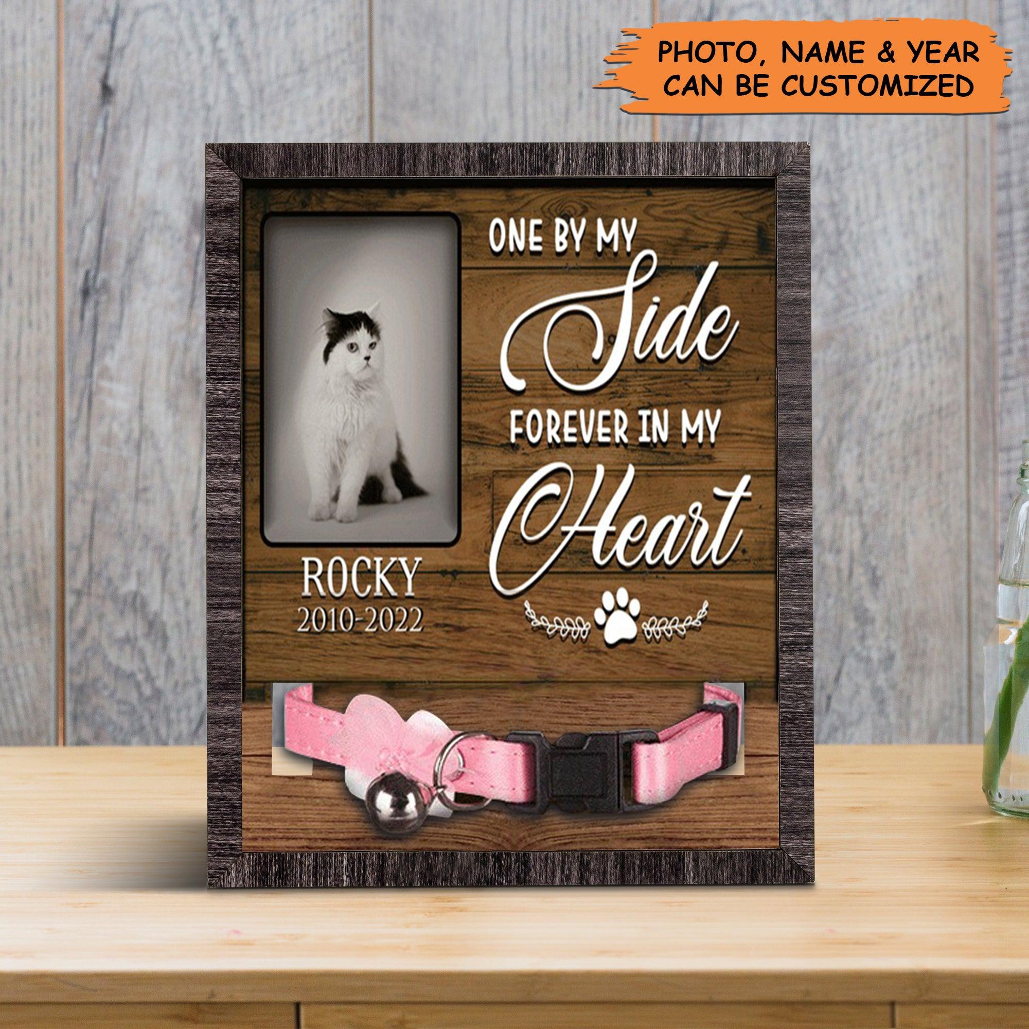 Personalized Pet Collar Frame - Custom A Persian Pet Picture Frames, Pet Loss Sympathy, Memorial Pet Collar Sign - Gift For Grieving Pet Owner - Image 5