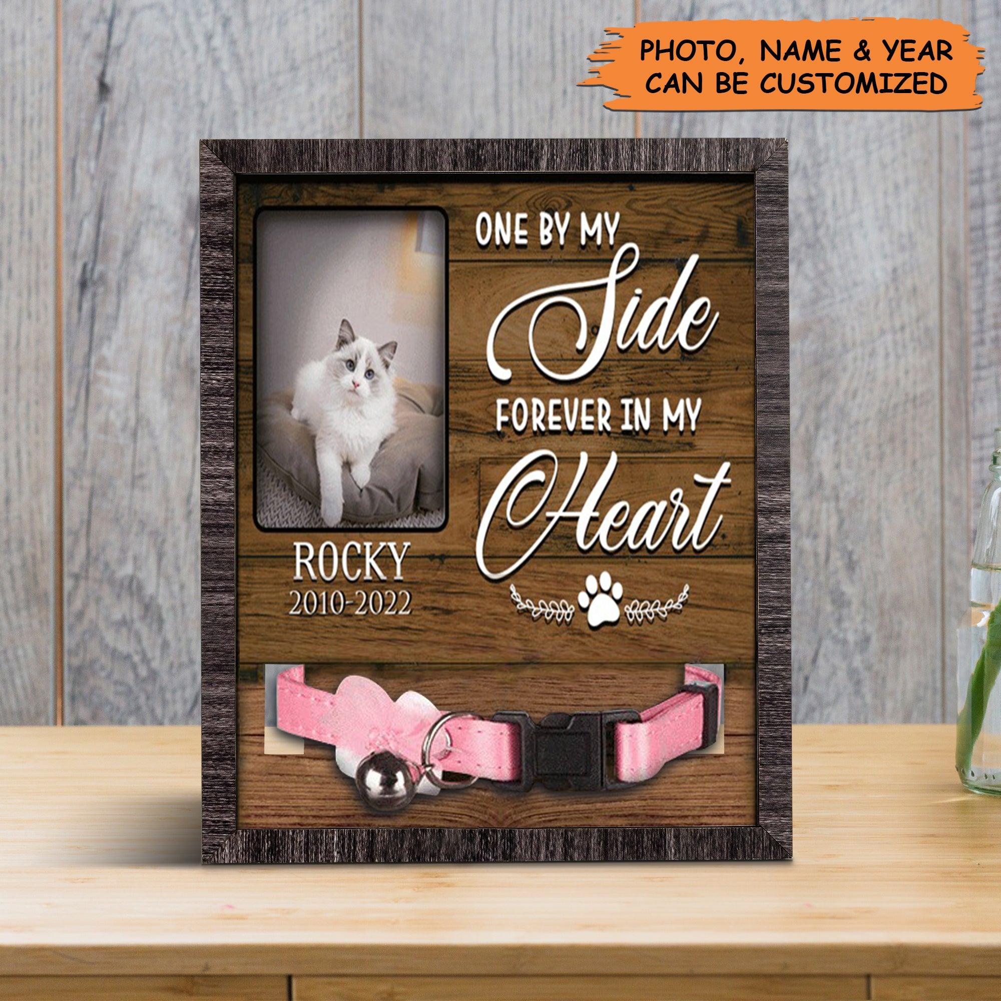 Personalized Pet Collar Frame - Customized A Ragdoll Pet Picture Frames, Pet Loss Sympathy, Custom Memorial Pet Collar Sign - Gift For Pet Lovers - Image 2
