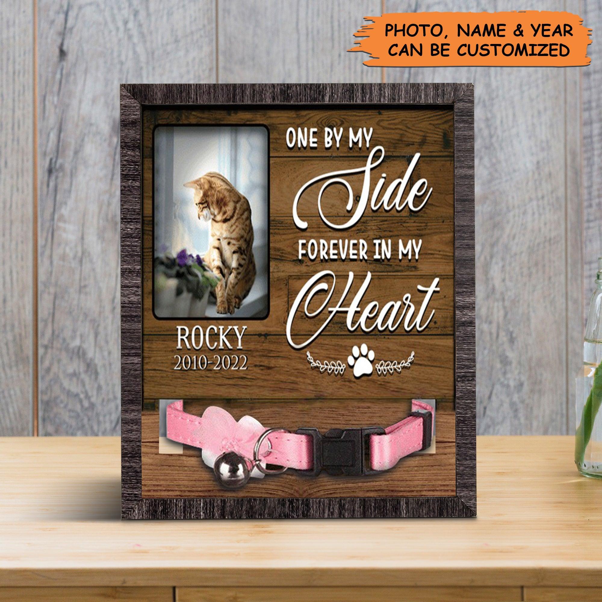 Personalized Pet Collar Frame - Personalized A Bengal Cat Picture Frames, Pet Loss Sympathy, Memorial Pet Collar Sign - Gift For Pet Lovers, Friend - Image 5