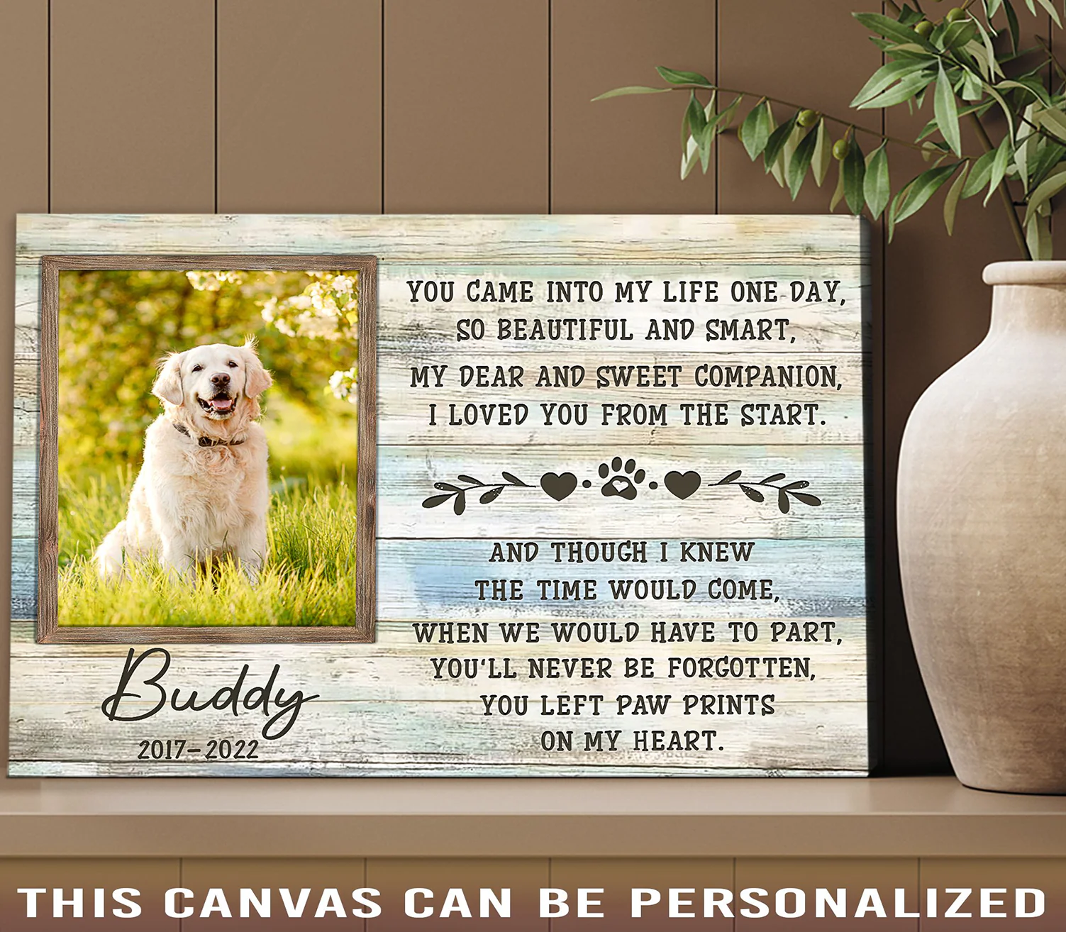 Personalized Sympathy Gift For Dog Passing Memorial Gifts For Dog Owners, Pet Memorial Gifts, Perfect Gift For Dog Lovers, Friends, Family - Image 3