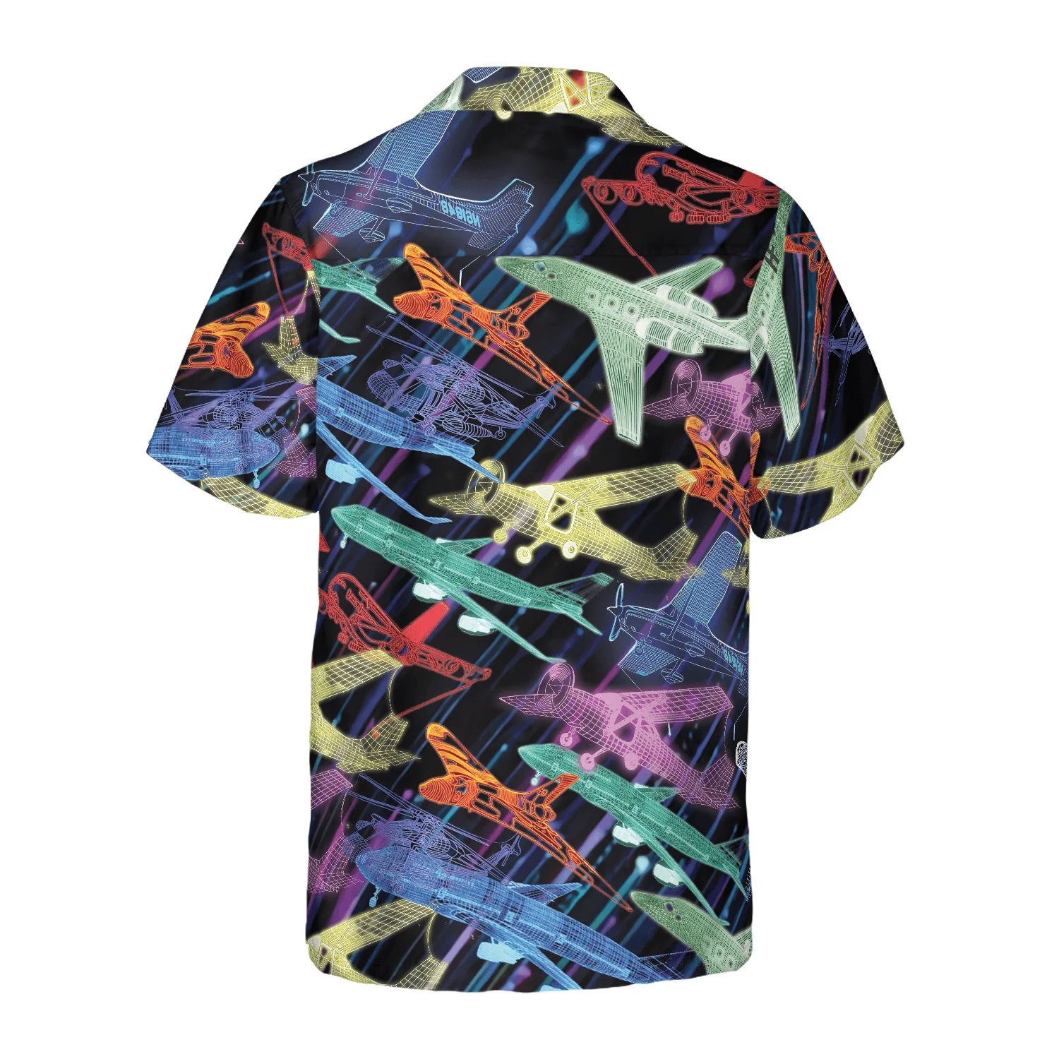 Plane Pattern I Want To Fly Away Aloha Hawaiian Shirt For Summer, Colorful Shirt For Men Women, Perfect Gift For Friend, Team, Family - Image 2