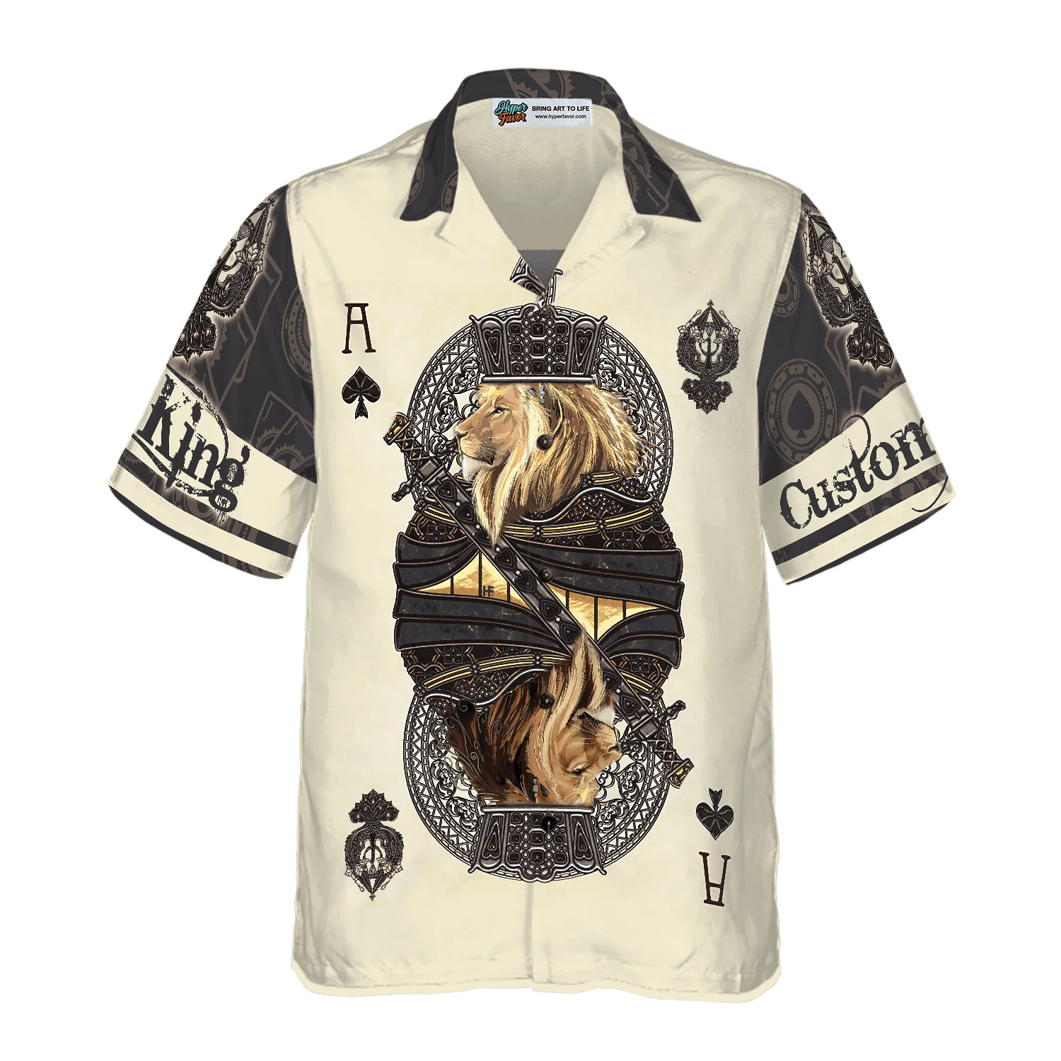 Poker Custom Name Hawaiian Shirt, The King Of Poker, Personalized Colorful Summer Aloha Shirt For Men Women, Perfect Gift For Friend, Poker Lovers - Image 4