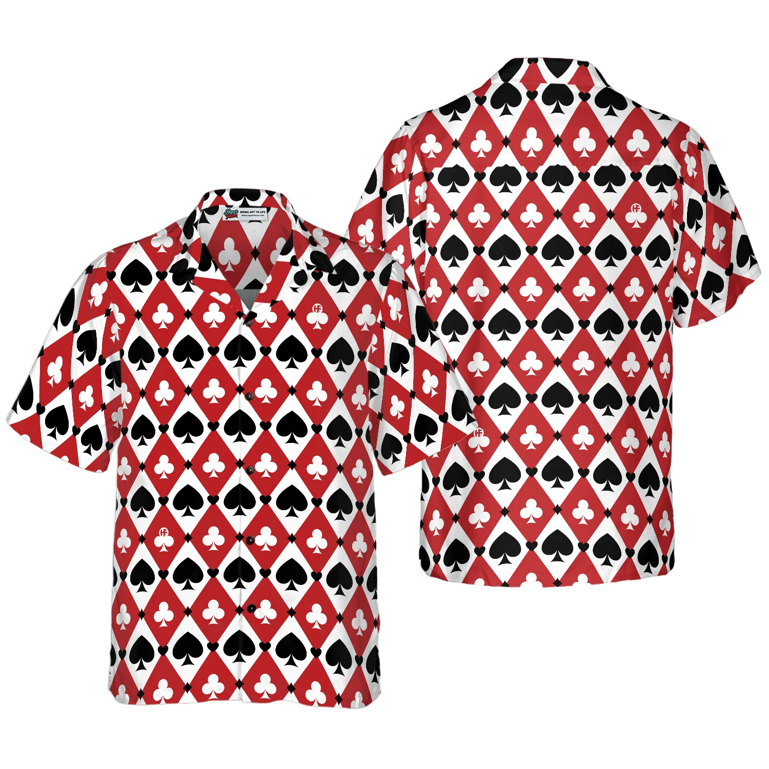 Poker Hawaiian Shirt, Luxury Casino Gambling Poker Hawaiian Shirt, Colorful Summer Aloha Shirt For Men Women, Gift For Friend, Family, Husband, Wife