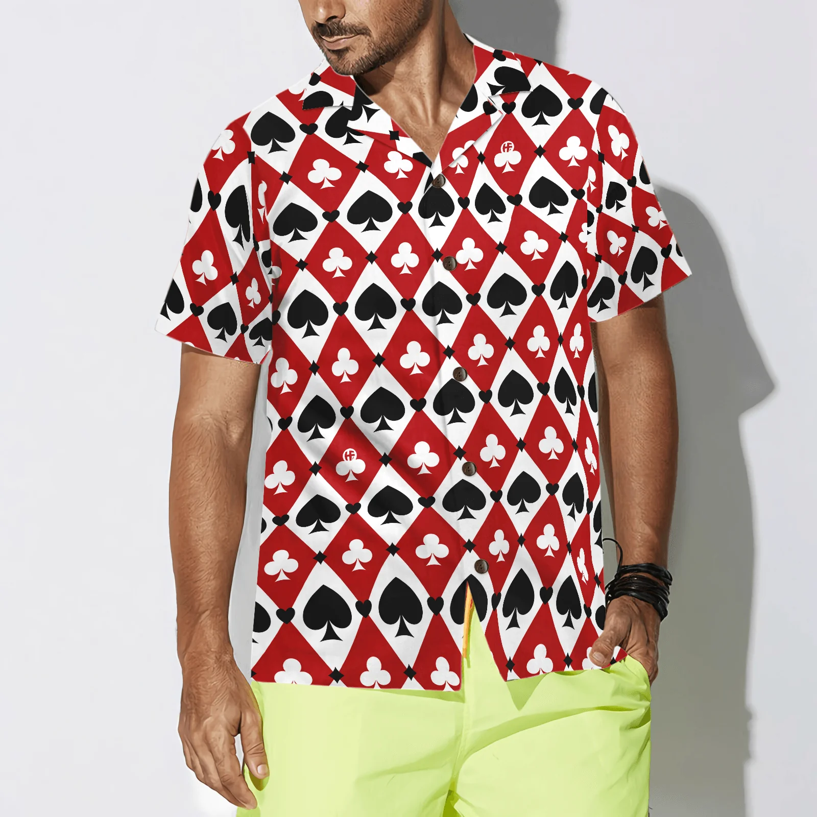 Poker Hawaiian Shirt, Luxury Casino Gambling Poker Hawaiian Shirt, Colorful Summer Aloha Shirt For Men Women, Gift For Friend, Family, Husband, Wife - Image 3
