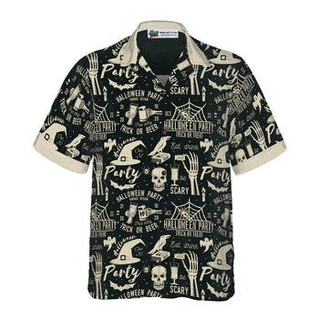 Retro Halloween Beer Party Hawaiian Shirt - Perfect Gift For Lover, Friend, Family - Image 5