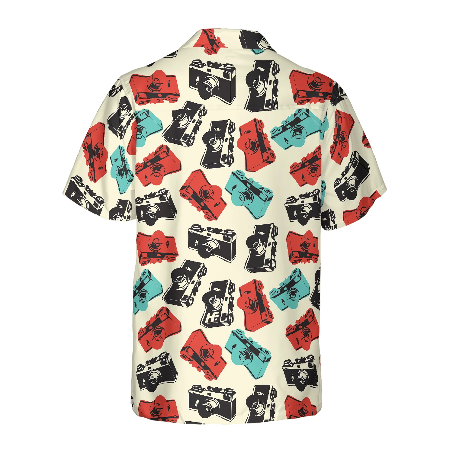 Retro Photography Cameras Hawaiian Shirt, Colorful Summer Aloha Shirt For Men Women, Gift For Friend, Family, Husband, Wife, Photography Lover - Image 5