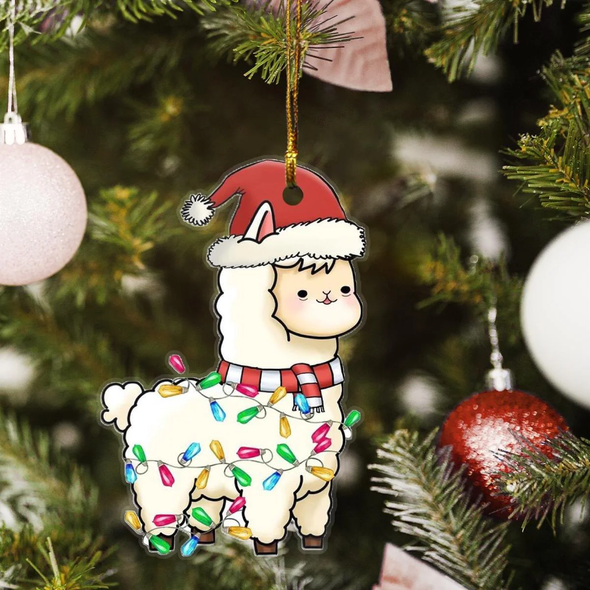 Sheep Mica ornament - Image 2