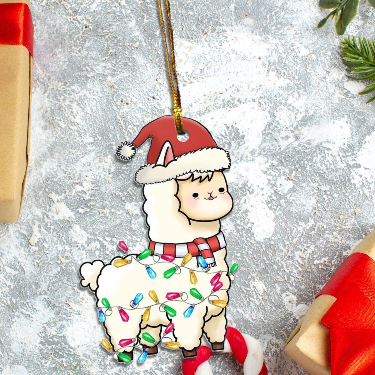 Sheep Mica ornament - Image 3