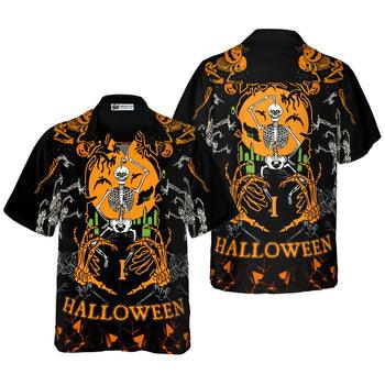 Skeleton Dances In The Darkness Hawaiian Shirt - Perfect Gift For Lover, Friend, Family - Image 2
