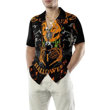 Skeleton Dances In The Darkness Hawaiian Shirt - Perfect Gift For Lover, Friend, Family - Image 3