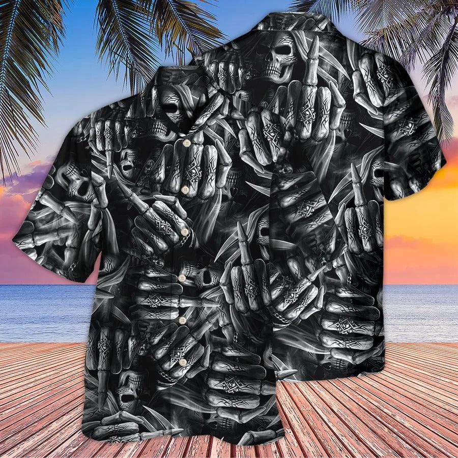Skull Aloha Hawaiian Shirt For Summer - Skull Life Is The Whisper Of The Death Hawaiian Shirt - Perfect Gift For Men, Women, Skull Lover