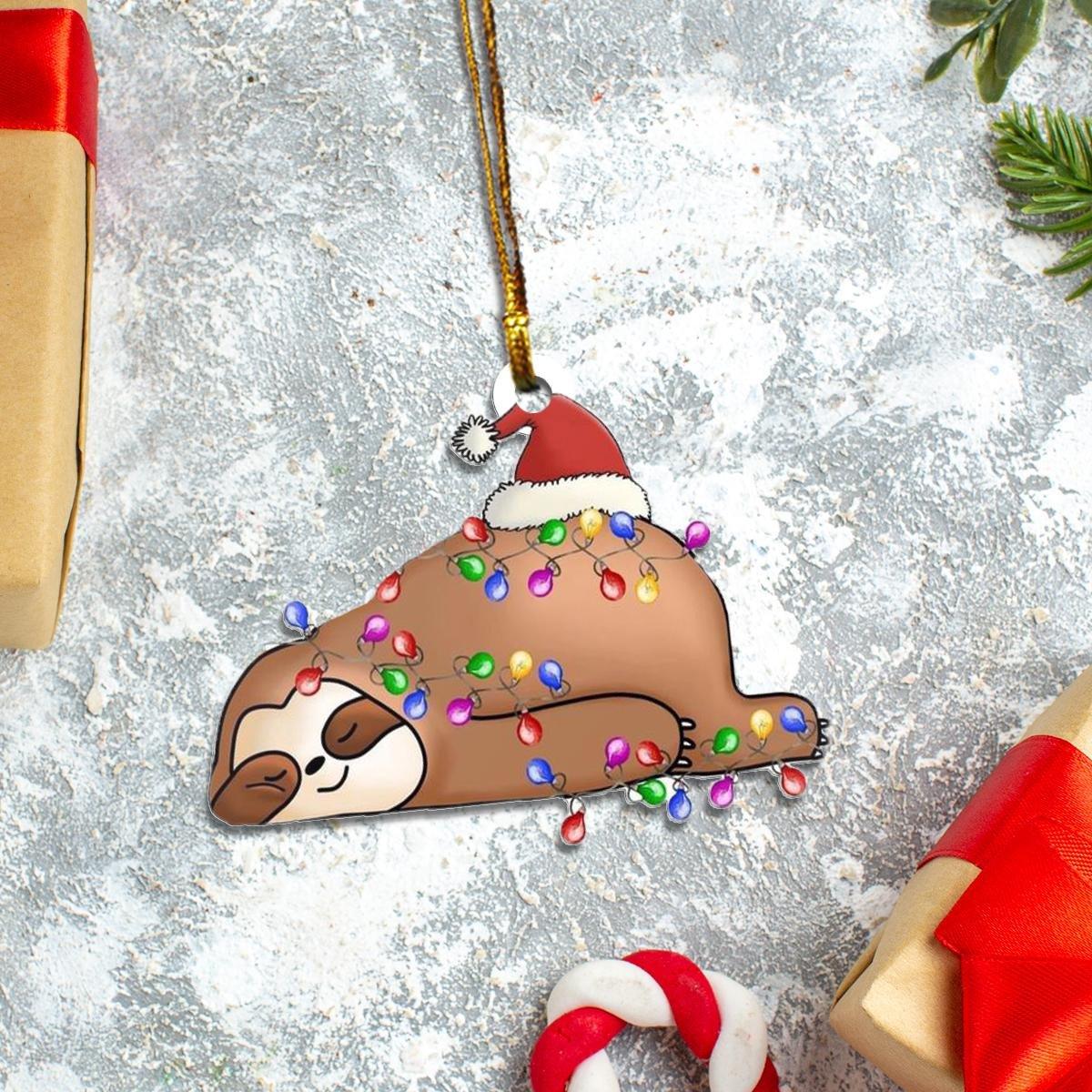 Sloth Mica ornament - Image 3