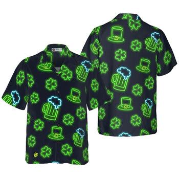 St Patrick's Day Hawaiian Shirt, Beer Hawaiian Shirt - Perfect Gift For Lover, Friend, Family