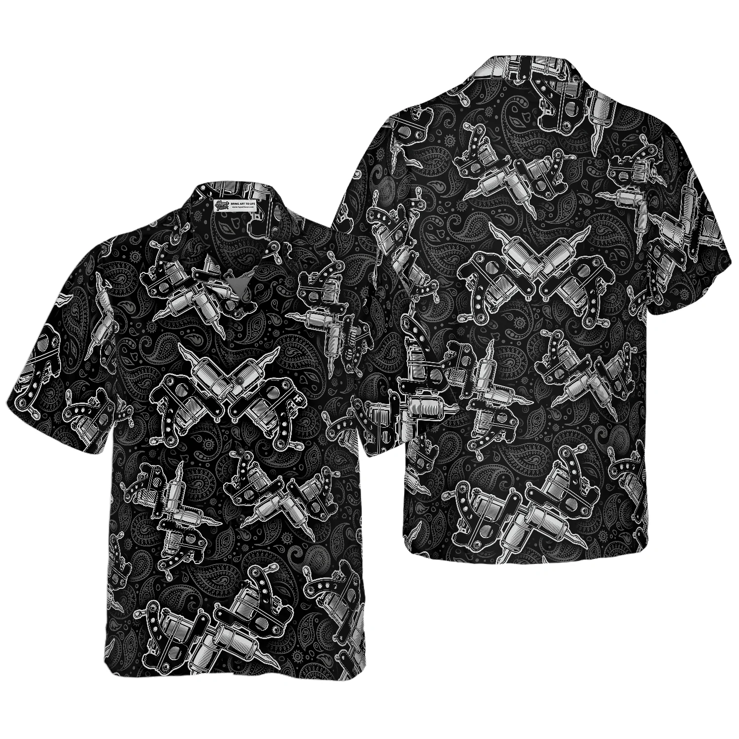 Tattoo Artist Hawaiian Shirt - Colorful Summer Aloha Shirt For Men Women, Perfect Gift For Friend, Family, Husband, Wife, Boyfriend, Girlfriend