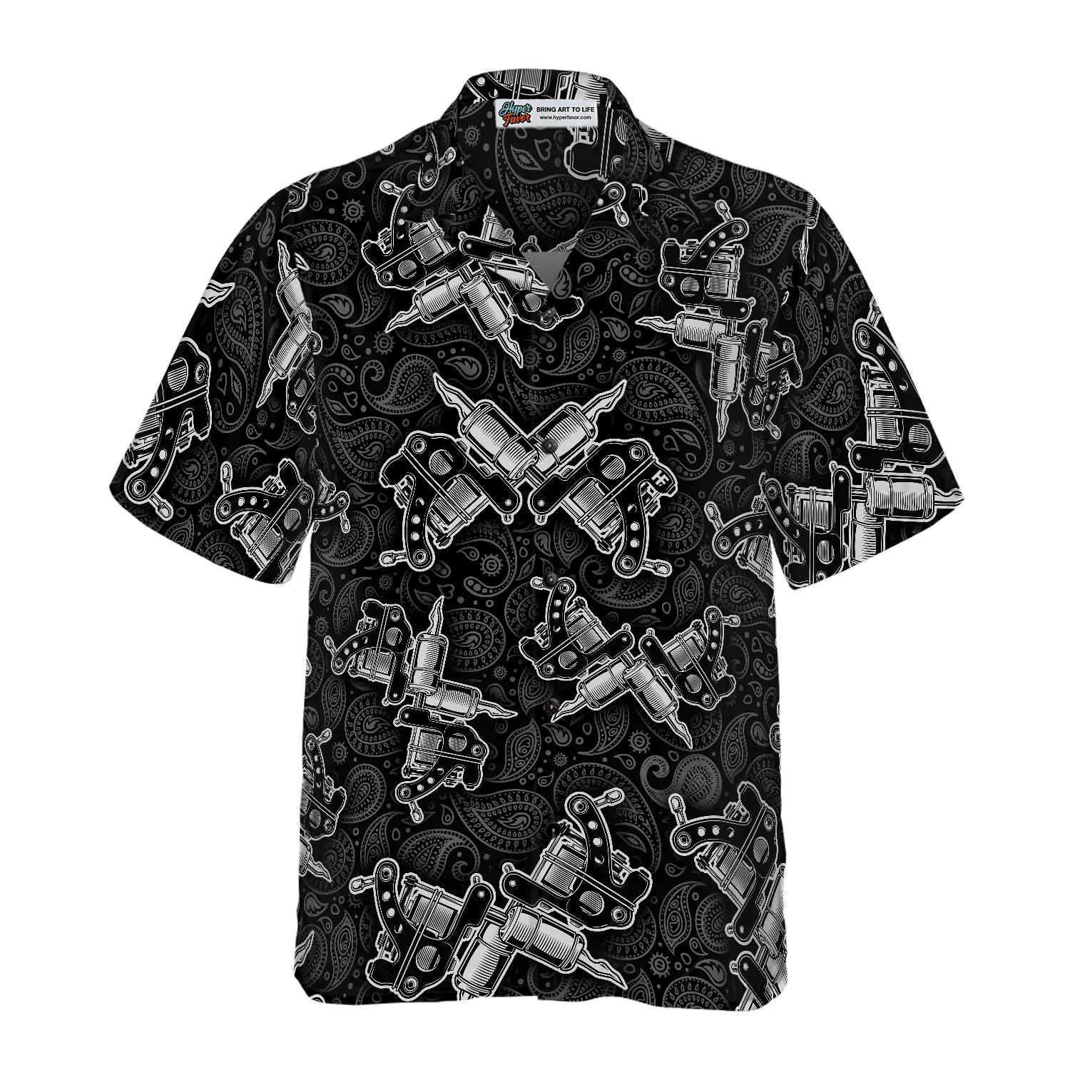 Tattoo Artist Hawaiian Shirt - Colorful Summer Aloha Shirt For Men Women, Perfect Gift For Friend, Family, Husband, Wife, Boyfriend, Girlfriend - Image 3