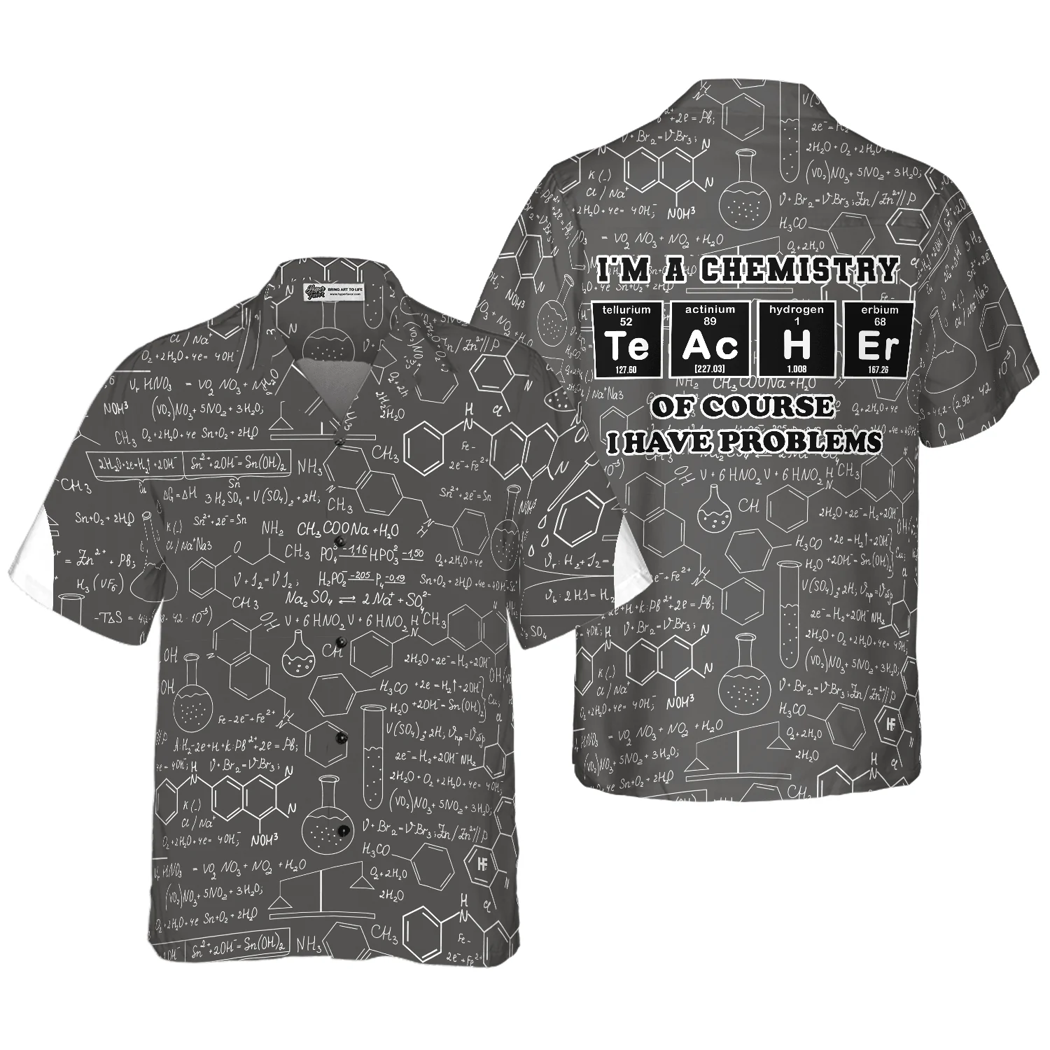 Teacher Hawaiian Shirt, I Am A Chemistry Teacher Aloha Shirt For Men And Women - Perfect Gift For Teacher, Husband, Boyfriend, Friend, Family