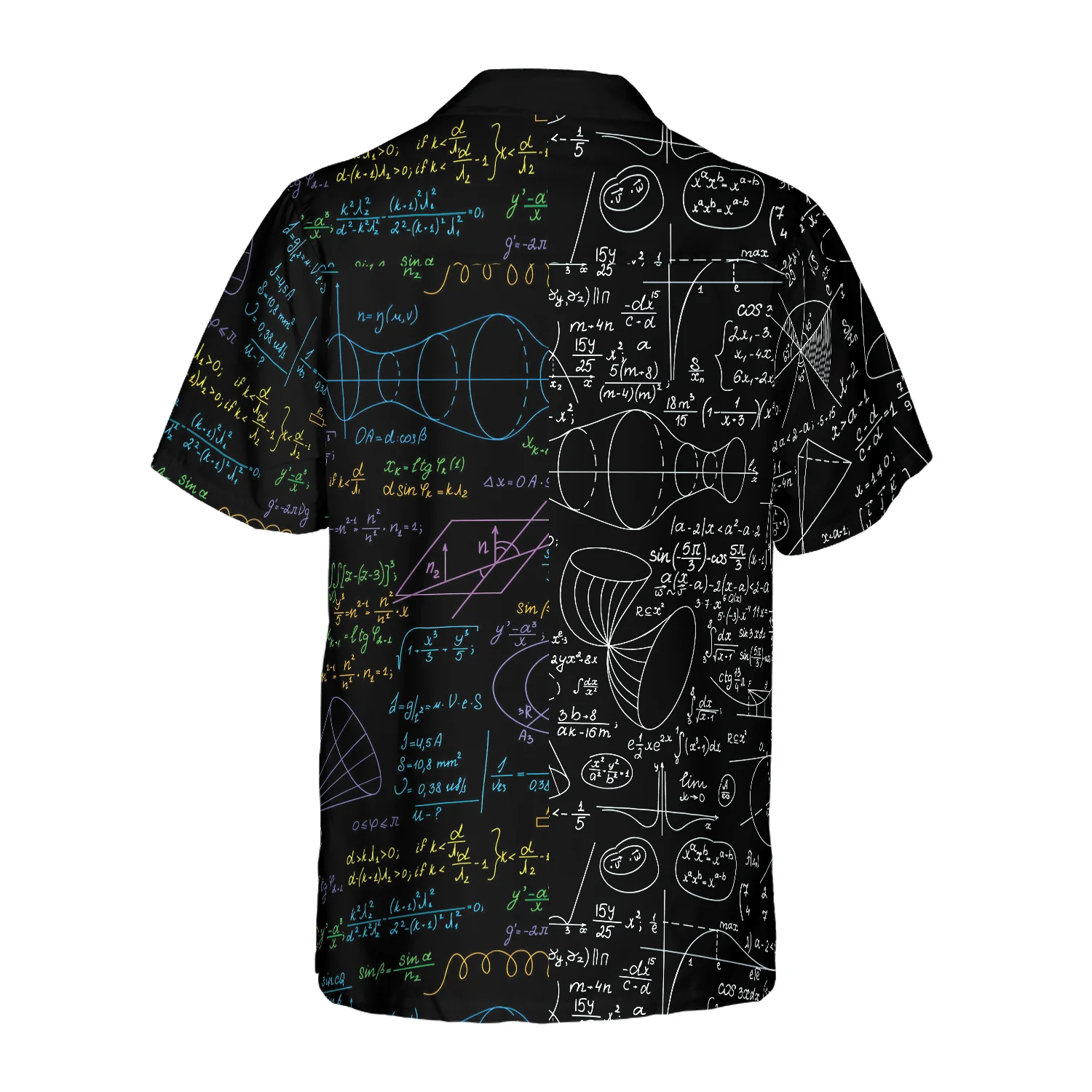 Teacher Hawaiian Shirt, Mathematical Teacher Aloha Shirt For Men And Women - Perfect Gift For Teacher, Husband, Boyfriend, Friend, Family - Image 2