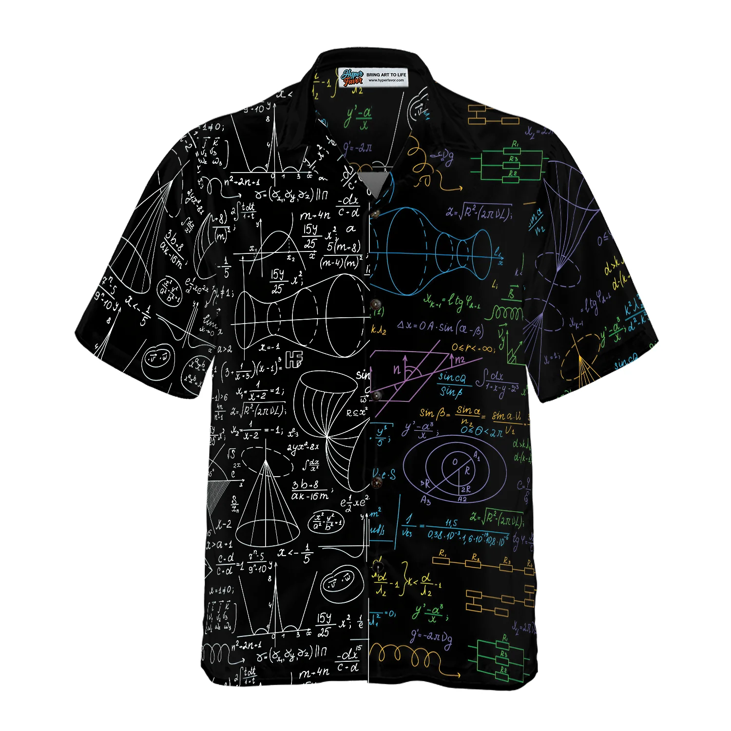 Teacher Hawaiian Shirt, Mathematical Teacher Aloha Shirt For Men And Women - Perfect Gift For Teacher, Husband, Boyfriend, Friend, Family - Image 3