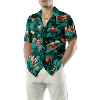 Teacher Hawaiian Shirt, Tropical Leaves Teacher Aloha Shirt For Men And Women - Perfect Gift For Teacher, Husband, Boyfriend, Friend, Family - Image 3