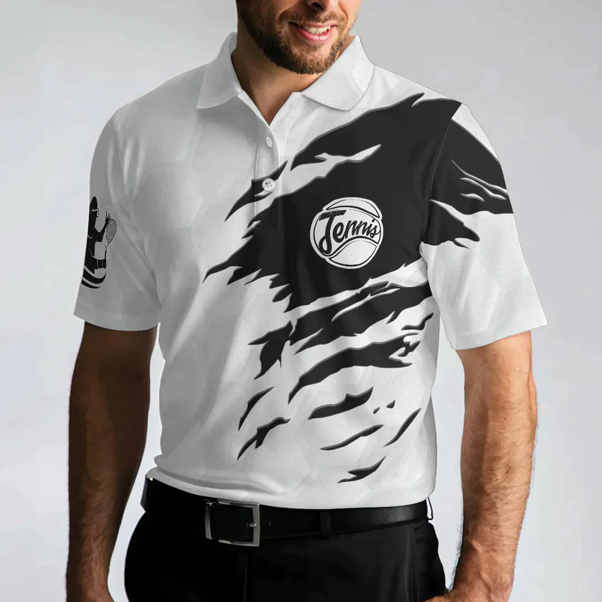 Tennis Men Polo Shirt, If You Wanted A Soft Serve You Should've Gone For Ice Cream Polo Shirt, Tennis Shirt With Sayings For Enthusiasts - Image 5