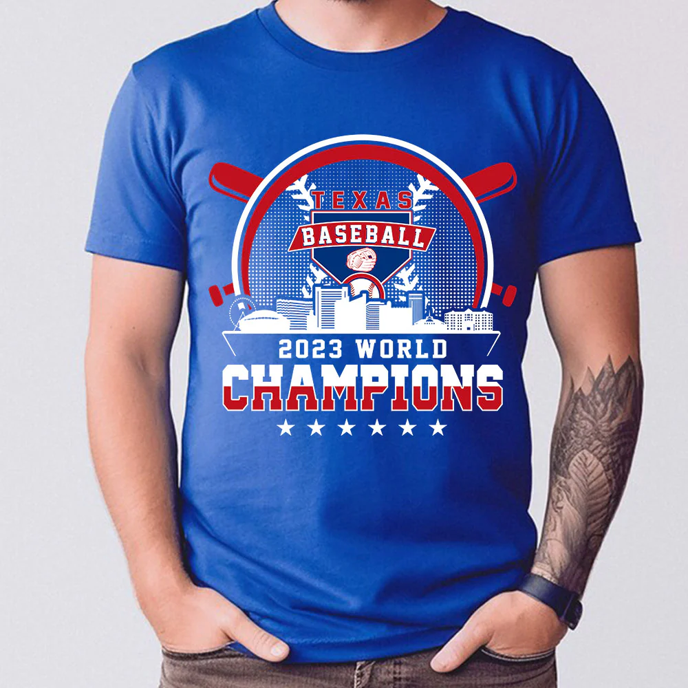 Texas Baseball Champs T-Shirt, Texas Baseball 2023 World Champs T-Shirt Sweatshirt Hoodie, Perfect Outfit For Texas Baseball Lovers