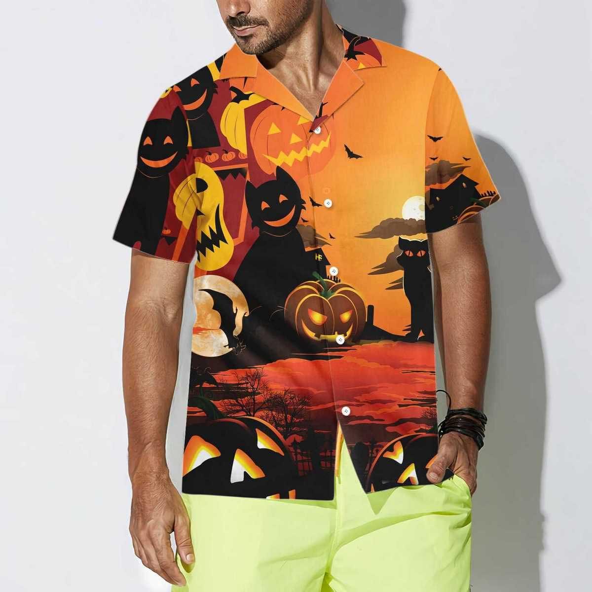 The Halloween Nightmare Halloween Hawaiian Shirt, Halloween Shirt For Men And Women - Perfect Gift For Lover, Friend, Family - Image 3