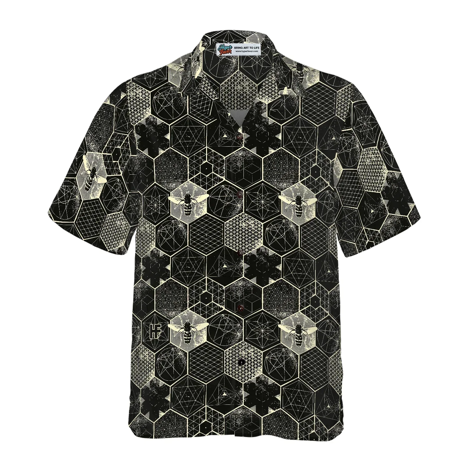 The Honeycomb Conjecture Hawaiian Shirt, Summer Animals Aloha Shirts For Men Women, Perfect Gift For Husband, Wife, Boyfriend, Friend - Image 3