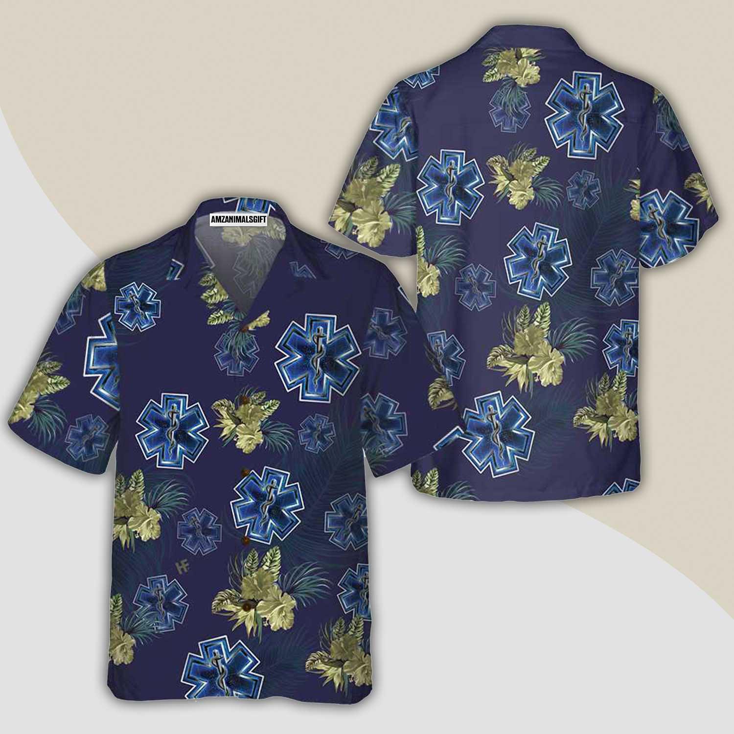 Tropical Paramedic Aloha Hawaiian Shirt For Summer, Cool Funny Paramedic Hawaiian Shirt For Men Women Adults, Best Gift For Friend, Paramedic Lovers - Image 2