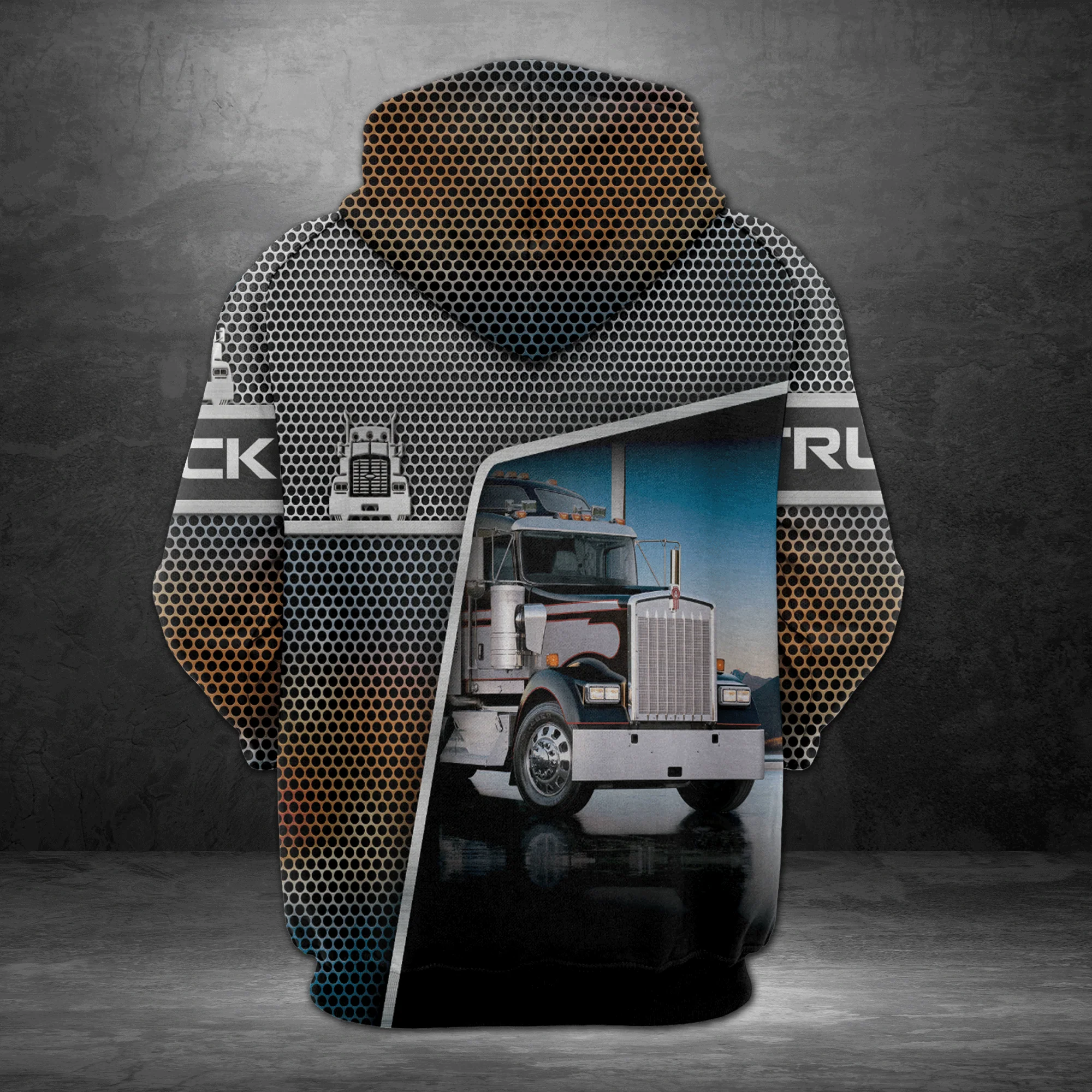 Truck Driver Pullover Premium Hoodie I Am Trucker, Perfect Outfit For Men And Women On Christmas New Year Autumn Winter - Image 3