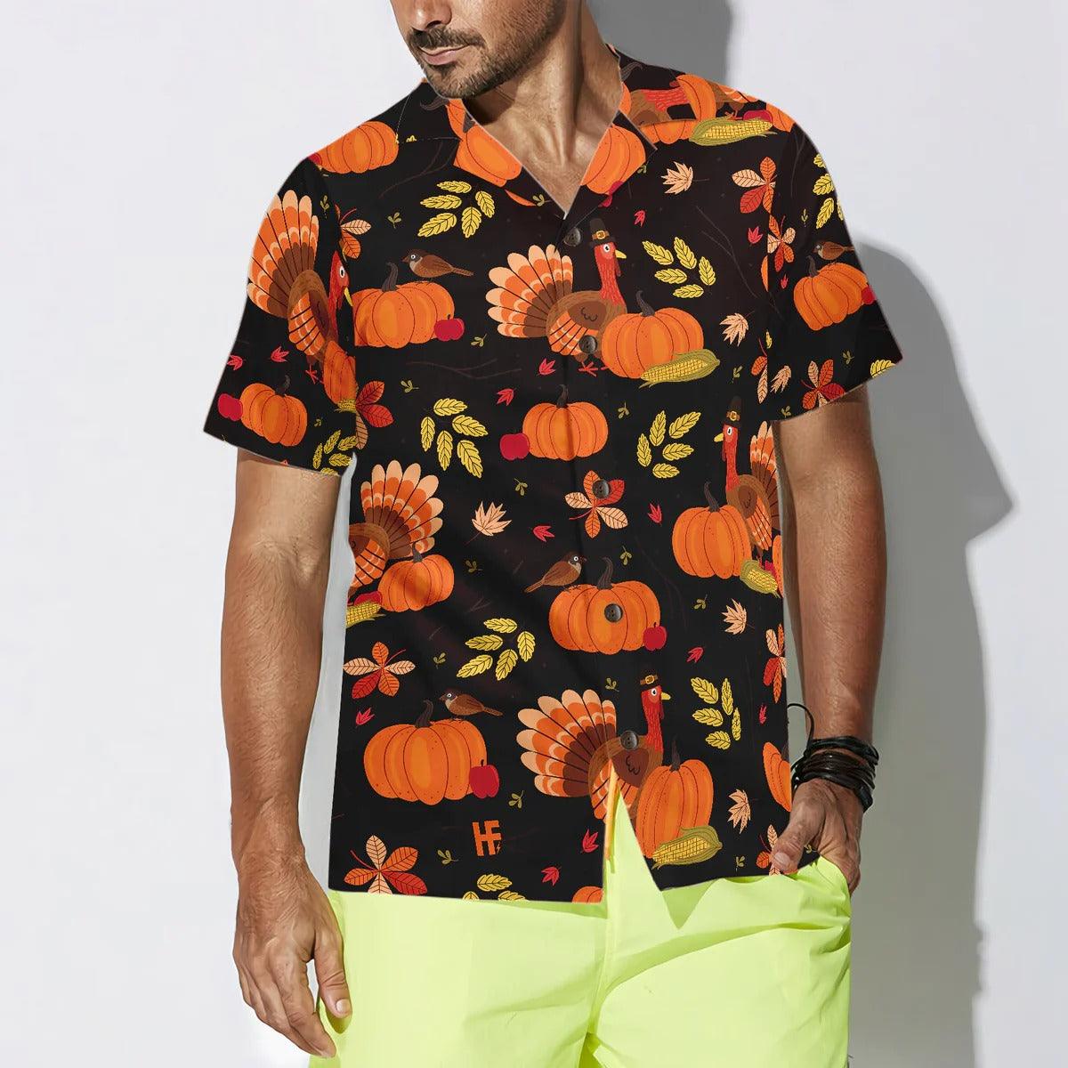 Turkey Thanksgiving Hawaiian Shirt - Perfect Gift For Lover, Friend, Family - Image 5