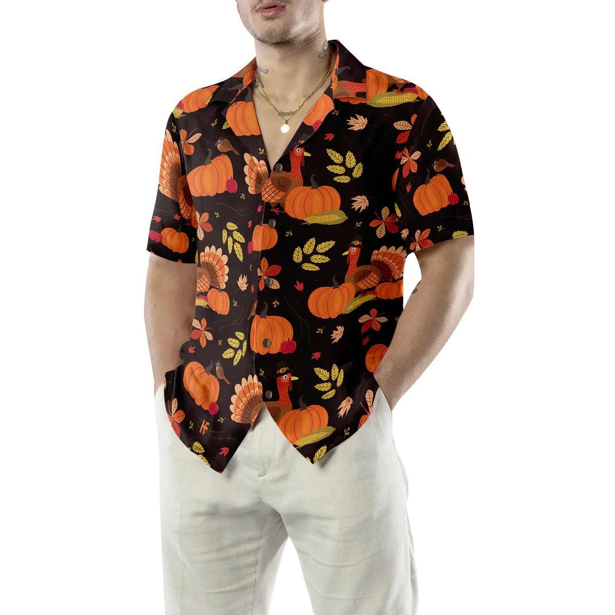 Turkey Thanksgiving Hawaiian Shirt - Perfect Gift For Lover, Friend, Family - Image 6