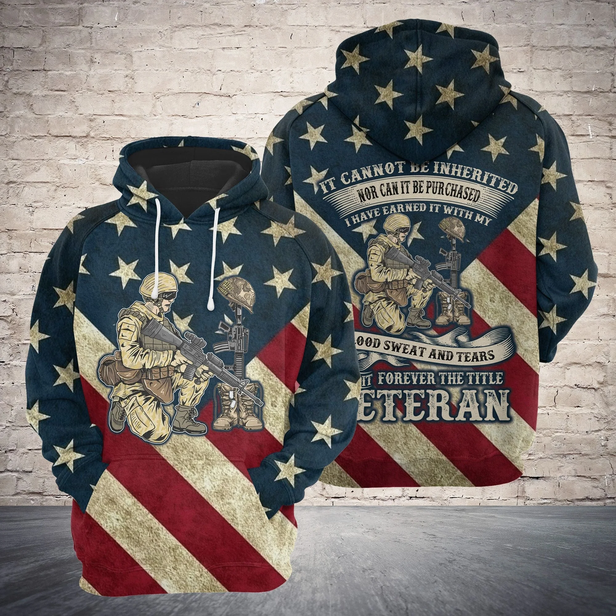 Veteran Forever Pullover Premium Hoodie, Perfect Outfit For Men And Women On Christmas New Year Autumn Winter