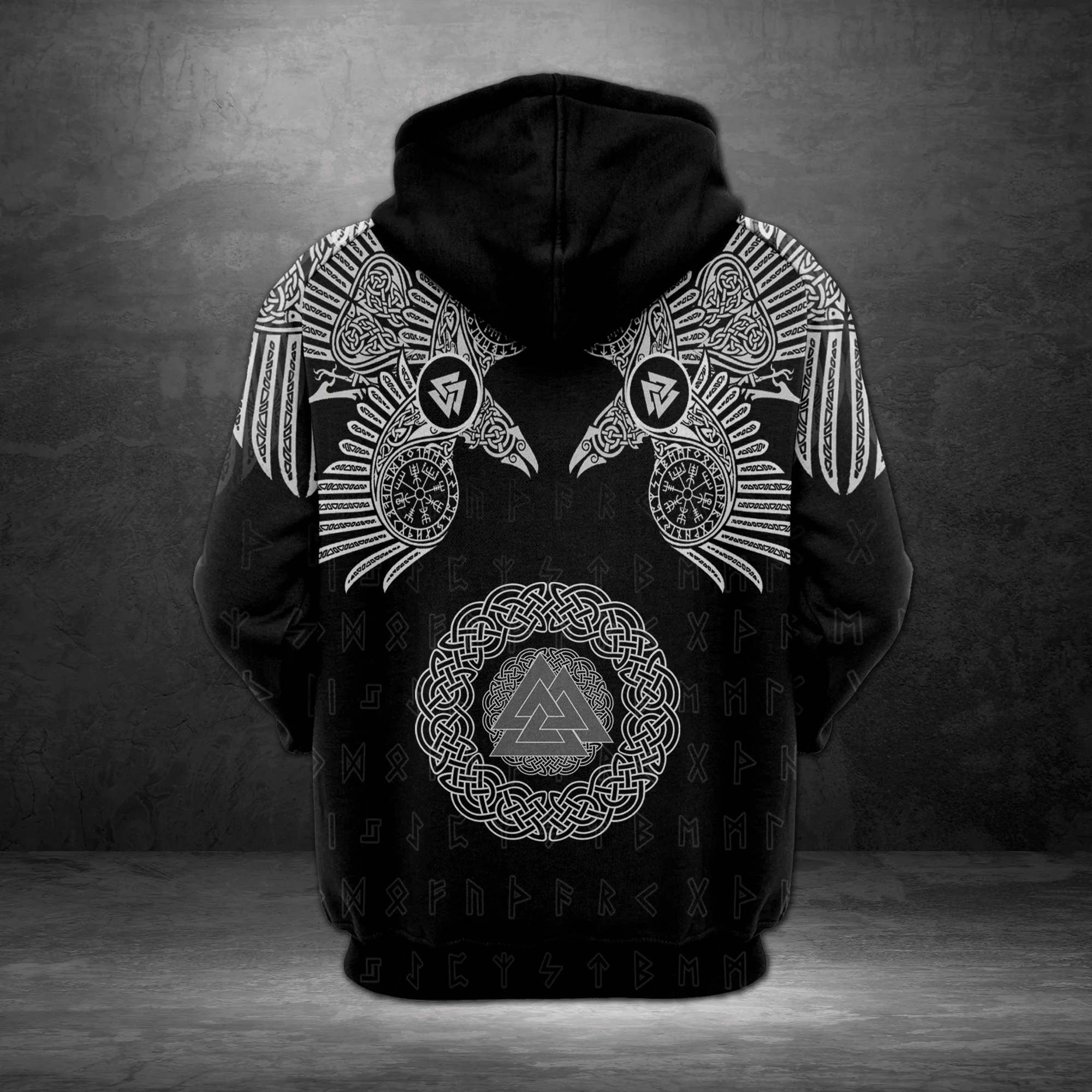 Viking Pullover Premium Hoodie, Perfect Outfit For Men And Women On Christmas New Year Autumn Winter - Image 2