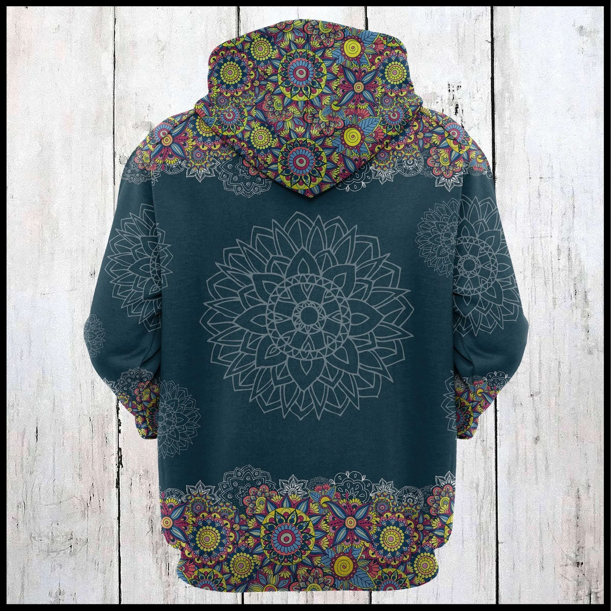 Virginia Mandala Pullover Premium Hoodie, Perfect Outfit For Men And Women On Christmas New Year Autumn Winter - Image 3