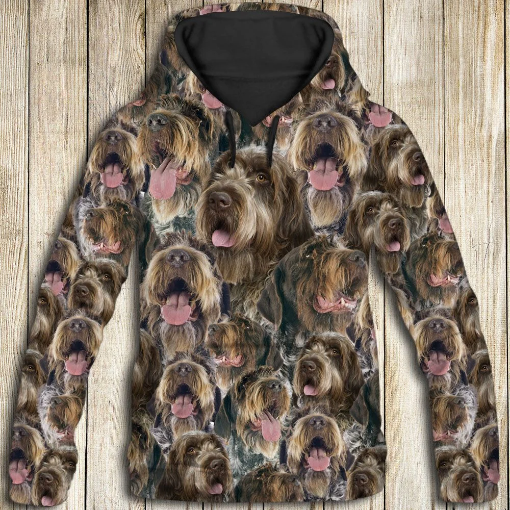 Wirehaired Pointing Griffon Pullover Premium Hoodie, Perfect Outfit For Men And Women On Christmas New Year Autumn Winter