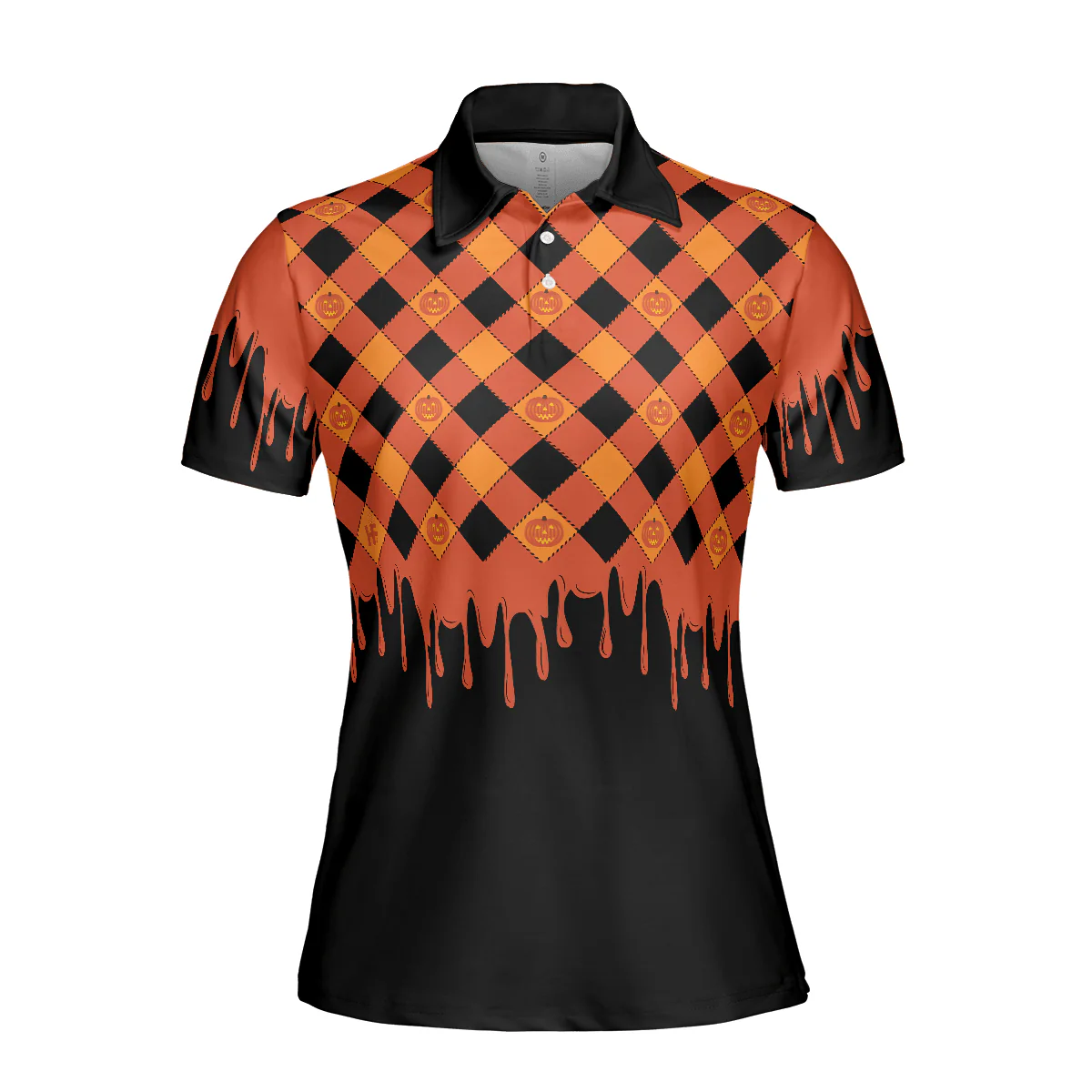 Womens Teacher Polo Shirt - Trick or Teach Women Polo Shirt, Halloween Shirt For Women - Perfect Gift For Women - Image 4