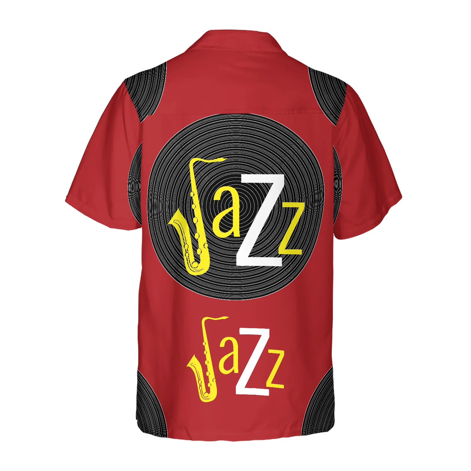 World Of Jazz Hawaiian Shirt, Colorful Summer Aloha Shirt For Men Women, Gift For Friend, Family, Husband, Wife, Jazz Lover - Image 3