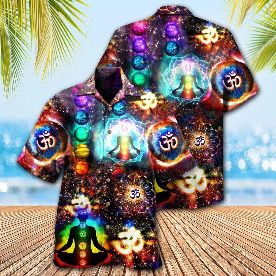 Yoga Aloha Hawaiian Shirt, Yoga Take Time For Your Soul Hawaiian Shirt For Summer, Yoga Aloha Shirt - Perfect Gift For Men, Women, Yoga Lover, Friend