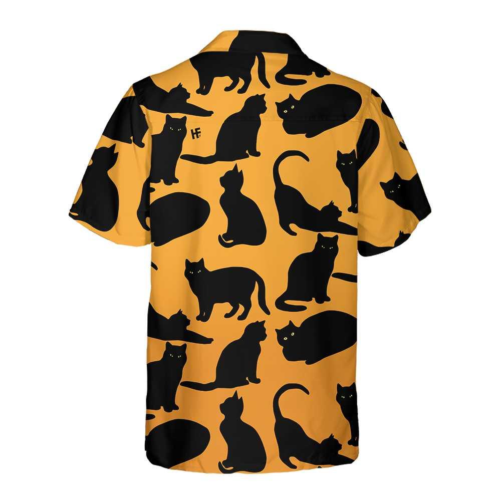 Yoga Cat Aloha Hawaiian Shirt For Summer, Funny Cat Themed Hawaiian Shirt For Men Women Adults, Best Gift For Cat Lovers, Friend, Yoga Lovers - Image 2