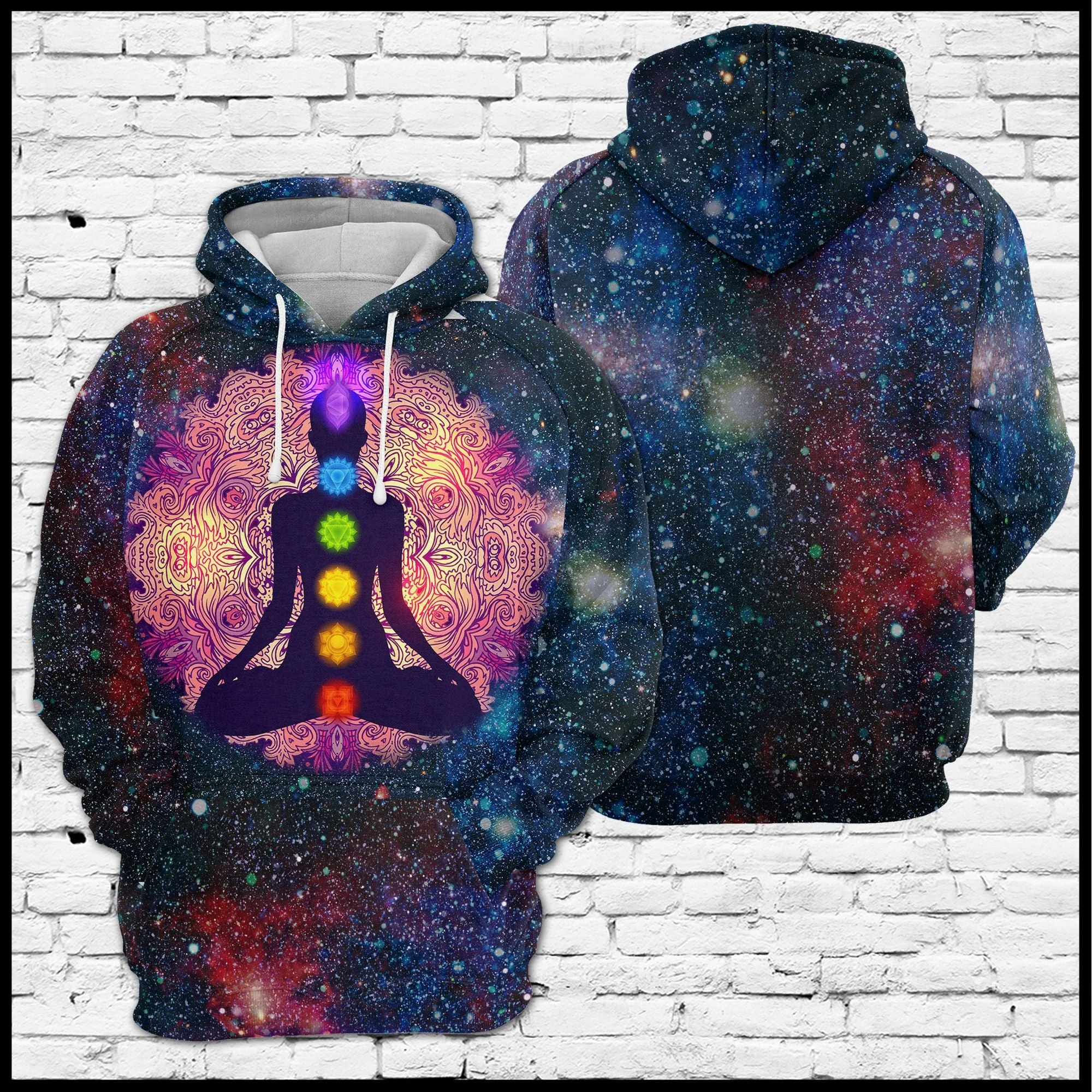 Yoga Power Pullover Premium Hoodie On the Virus Outside Is Frightful, Perfect Outfit For Men And Women On Christmas New Year Autumn Winter - Image 2