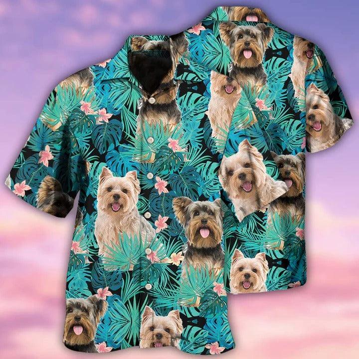 Yorkshire Terrier Aloha Hawaii Shirt - Yorkshire Terrier Dog Tropical Hawaiian Shirt For Summer - Perfect Gift For Dog Lovers, Friend, Family